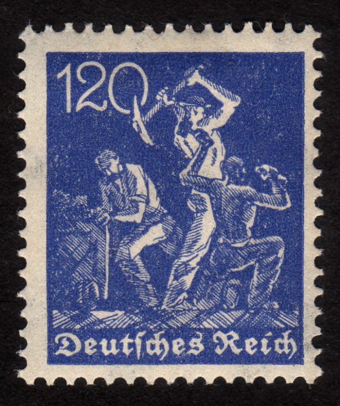 1922 Germany 120p, MH, Sc 173