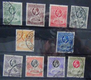 Gold Coast 1928 set to 5s Used