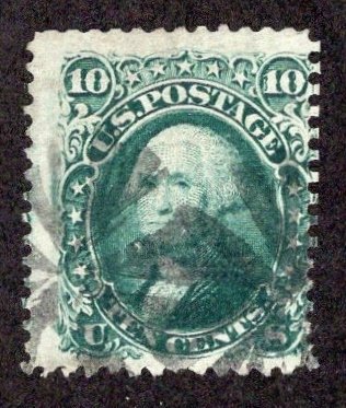 US #89 Ten Cent Washington AVG/U  ~jm-1621