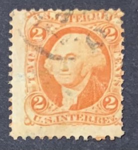 USA REVENUE STAMP 1864 2 CENTS INTERNAL REVENUE  SCOTT#R15c