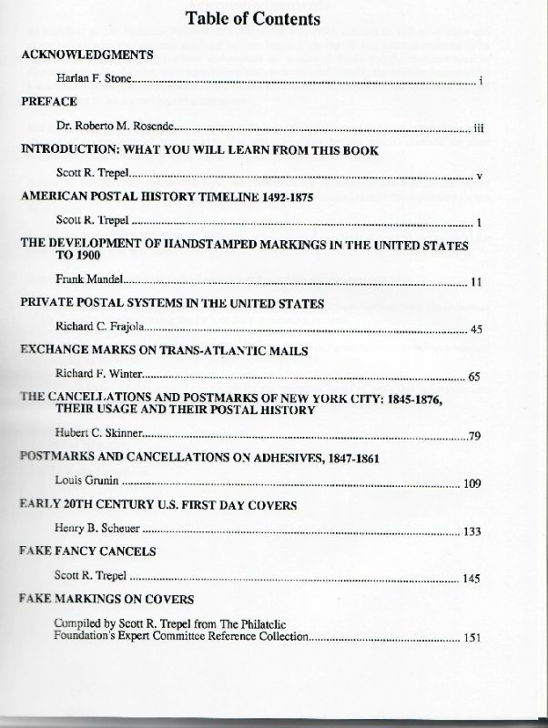 US Postmarks and Cancellations
