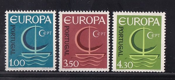 Portugal  #980-982   MNH  1966  Europa