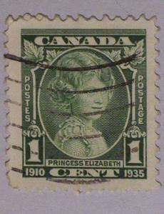 Canada Scott #211 used