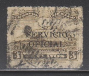 Mexico, 3c Official (SC# O200) USED