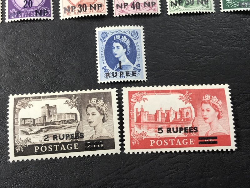 MUSCAT/OMAN # 79-93-MINT/HINGED-----COMPLETE SET------1960-61