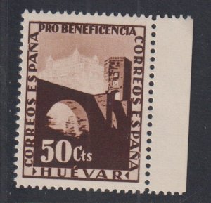 Spain Huevar civil war 1936-39 MNH 50c brown .