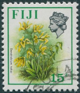 Fiji 1972 15c Dendrobium tokai SG444 used