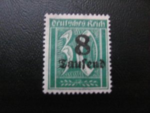 GERMANY 1923 MNH  SIGNED OECHSNER  MI.NR. 278Y  INFLATION  VF/XF $80