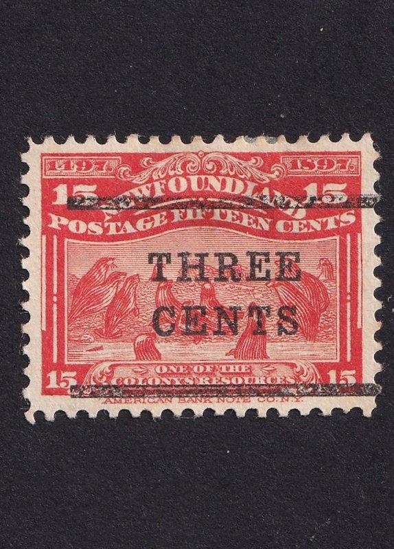 Newfoundland, Scott 129, Mint LHR, NG, Nicely Centered