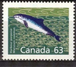 Canada 1990 Animals Harbour Porpoise Mi. 1215 MNH