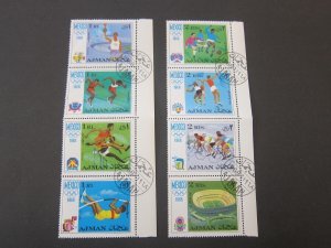 Ajman 1968 Sc 304-11 Olympics CTO set FU