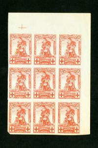 Belgium Stamp# B29 Rare Essay of 9x