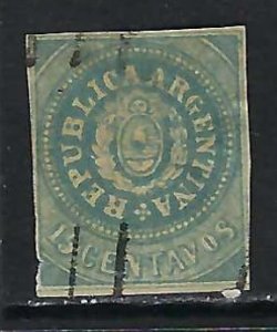 ARGENTINA 7a VFU REPRINT? 896B