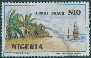Nigeria 1992 SG525be 10n Lekki Beach FU
