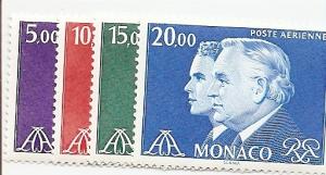 Monaco C84-87 MNH
