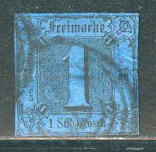 German States Thurn & Taxis Scott # 4, used