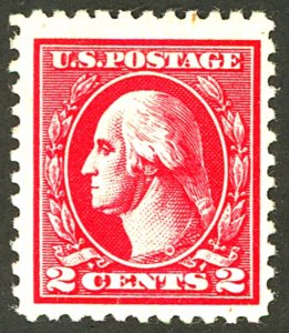 U.S. #528 MINT OG LH CARMINE