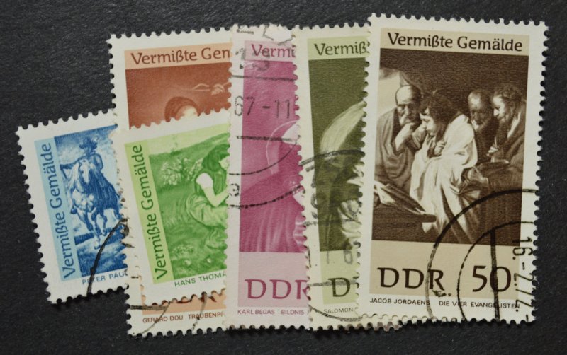 DDR Sc # 929-934, VF Used