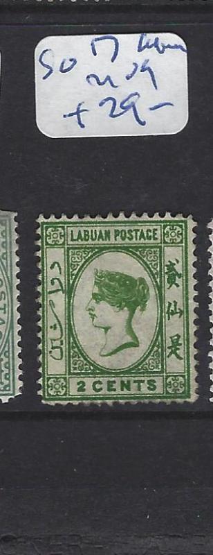 LABUAN  (PP2607B)  QV CAMEO 2C   SG 17  MOG