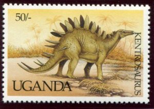 996-1005 Uganda Dinosaurs, MNH set of 10