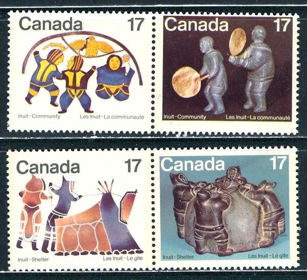 Canada; 1979: Scott # 835/838a: MNH Cpl. Set