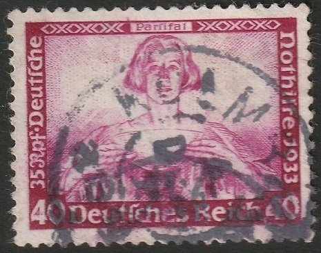 Germany 1933 Sc B57 used Kulmbach cancel