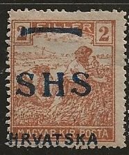 Yugoslavia ^ Scott # 2L6 - MH