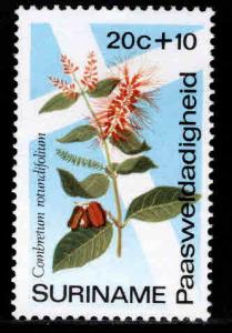 Suriname Scott B205 MNH** Flower Semi-Postal