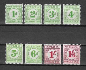 FIJI 1940 SG D11/18 MINT Cat £140