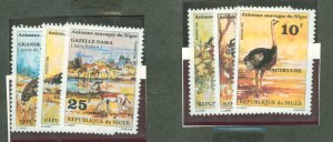 Niger #537-42  Single (Complete Set)