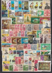 Colombia -   small stamp lot - (2895)