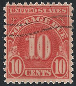 US #J74 10c Postage Due