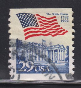 United States 2609 The White House Coil 1992