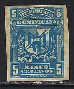 Dominican Republic 98b MOG IMPERF Y381