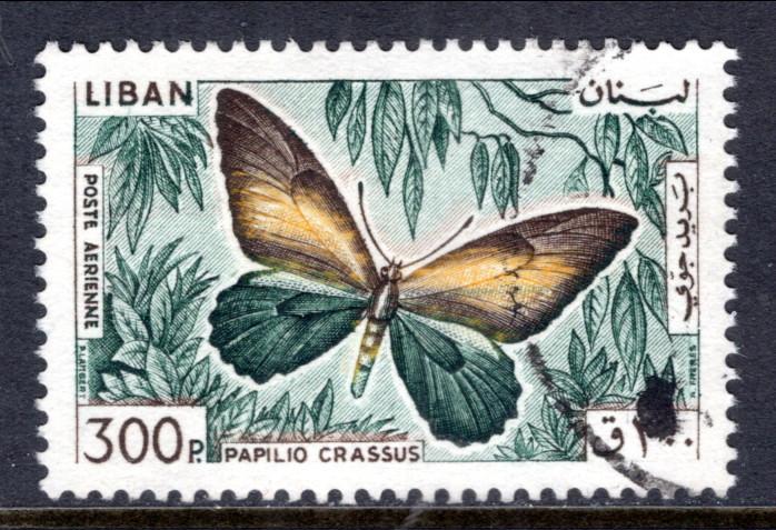 Lebanon C435 Butterfly Used VF