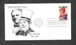 U S 1803 FDC W C Fields LFB Cachet!