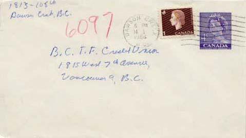 Canada, Postal Stationery, Canada British Columbia