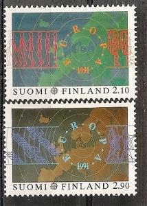 Finland 866-67 MNH 1991 Europa CV $11.00