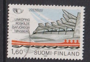 Finland    #738  used  1986  sister towns  1.60m  Joensuu