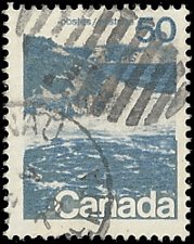 CANADA   # 598a USED PERF. 13.3  (1)