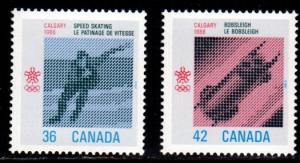 Canada - #1130 - 1131 Olympic Type set/2 - MNH