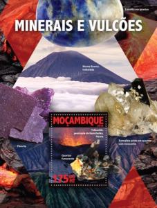 MOZAMBIQUE 2016 SHEET MINERALS VOLCANOES