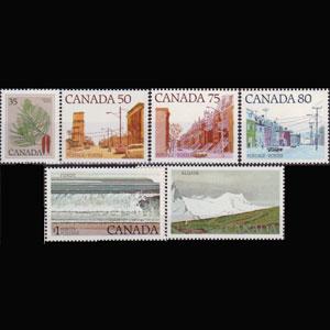 CANADA 1978 - Scott# 721-7 Scenes 35c-$2 NH