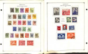 Germany DDR Stamp Collection on 80 Scott International Pages, 1948-1976 Loaded
