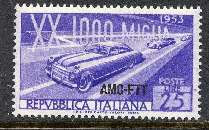 Trieste # 166, Mint Hinge Remain.