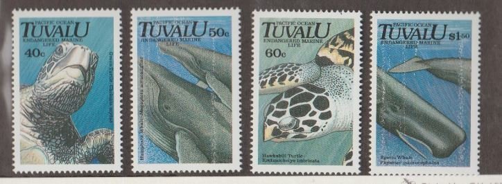 Tuvalu Scott #570-573 Stamps - Mint NH Set