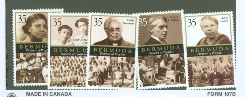 Bermuda #933-937  Single (Complete Set)