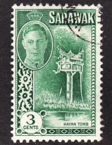 Sarawak Scott 182 F to VF used. Lot #A.  FREE...