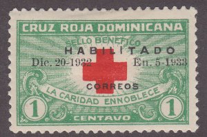 Dominican Republic 265B International Red Cross O/P 1932