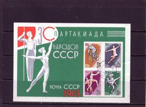 RUSSIA/USSR 1963 SPORTS S/S CTO